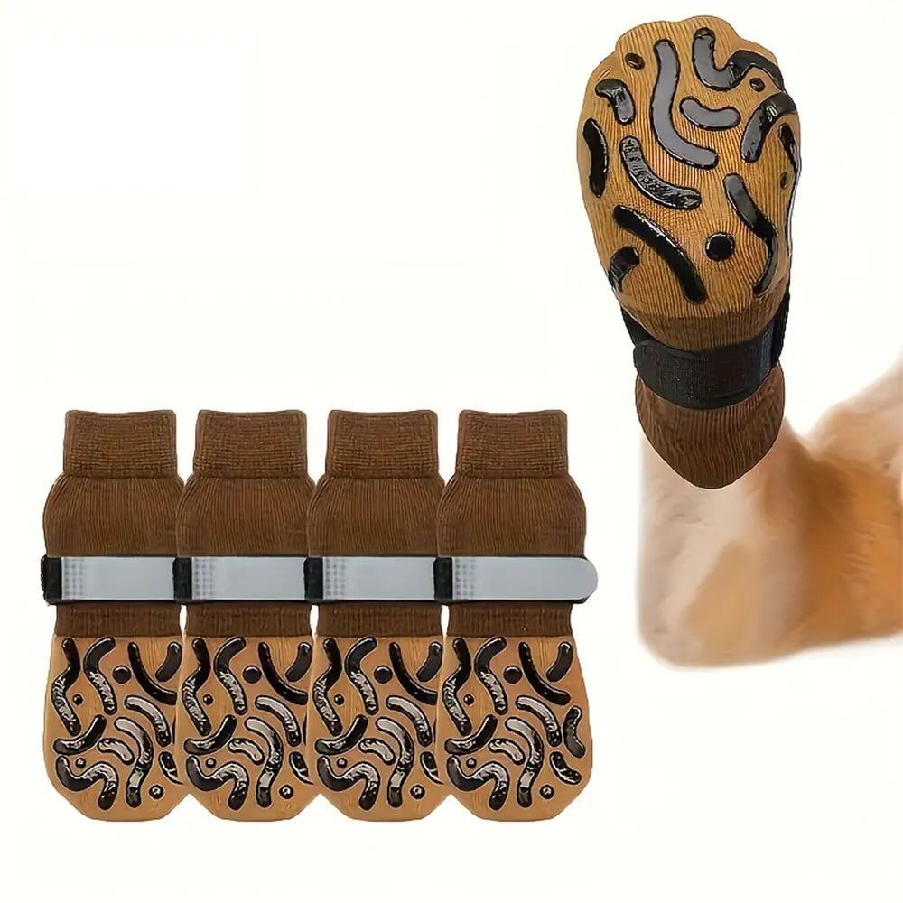 Calcetines Antideslizantes para Perros (Pack 4)