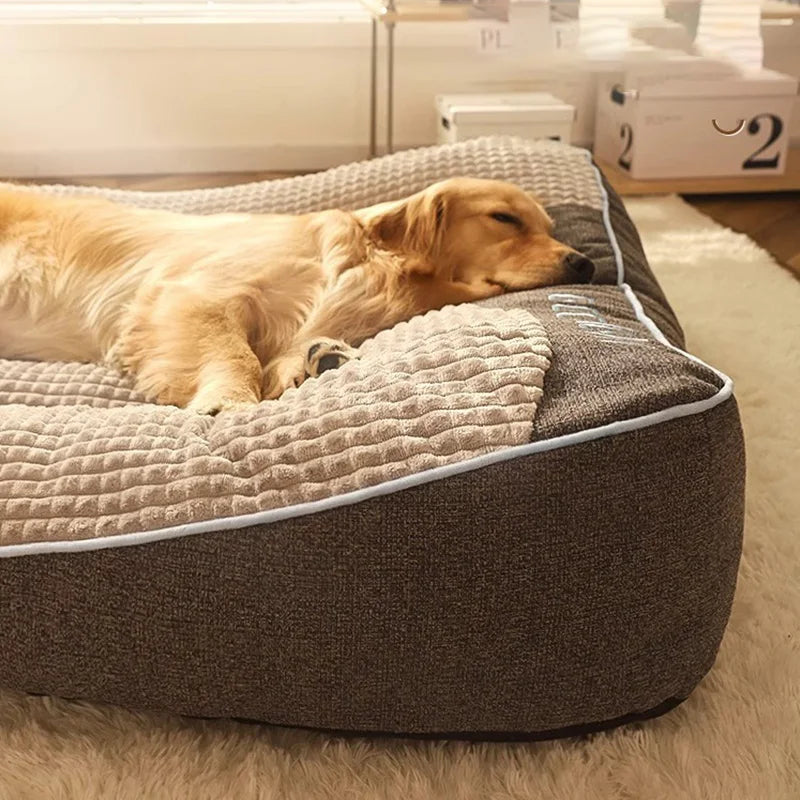 Cama antiestrés acolchada perfecta para perros de todos los tamaños