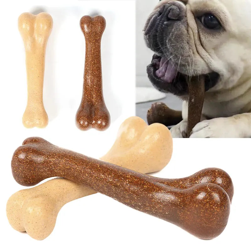 Juguete masticable natural para perros, seguro y resistente, ideal para dentición y cuidado dental