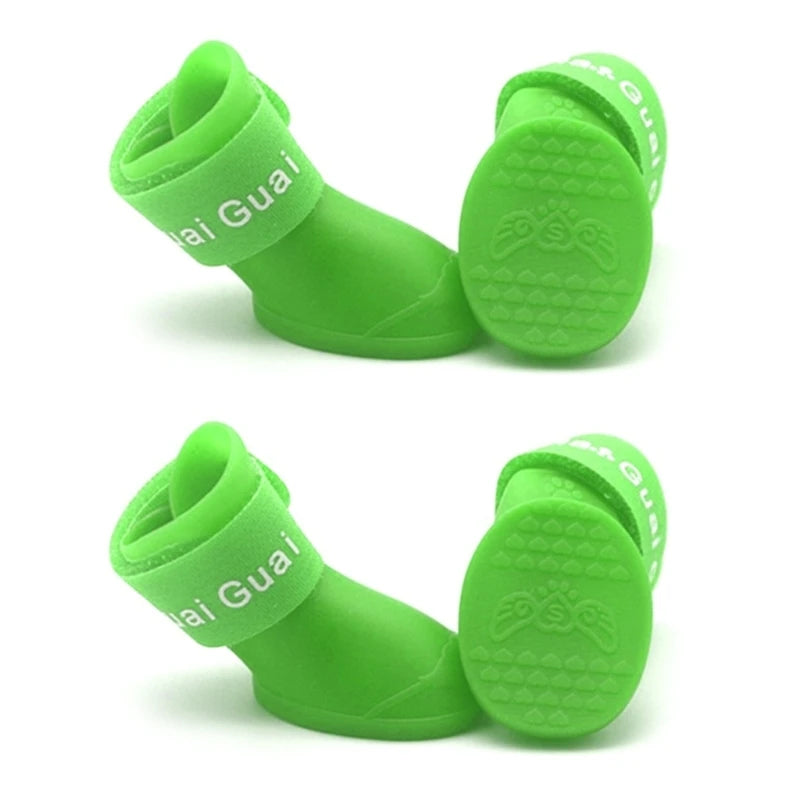 Botas impermeables de silicona