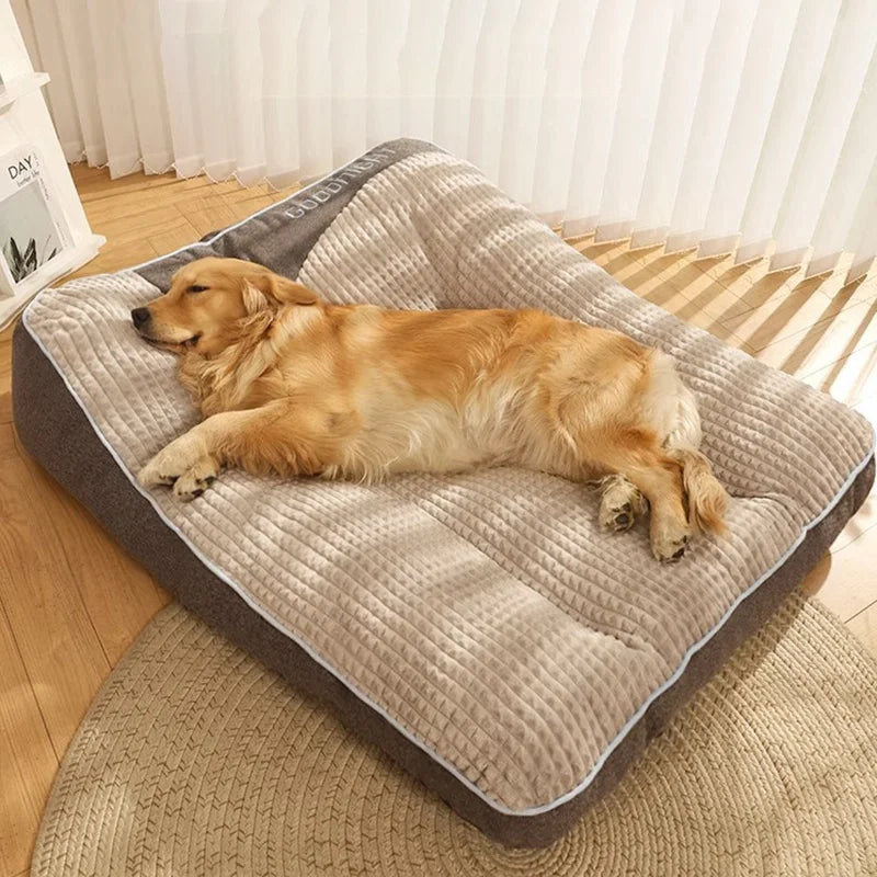 Cama antiestrés acolchada perfecta para perros de todos los tamaños