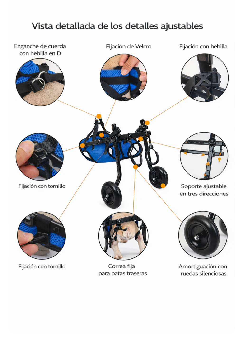 Silla de ruedas ajustable