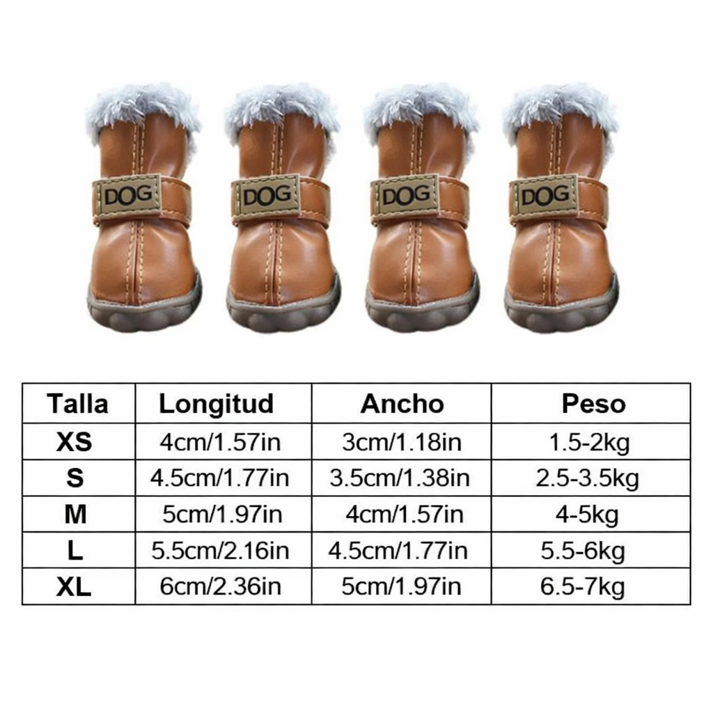 Botas impermeables de invierno