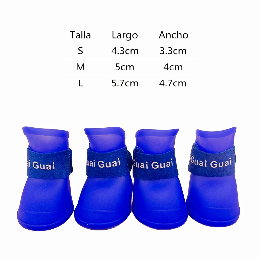 Botas impermeables de silicona