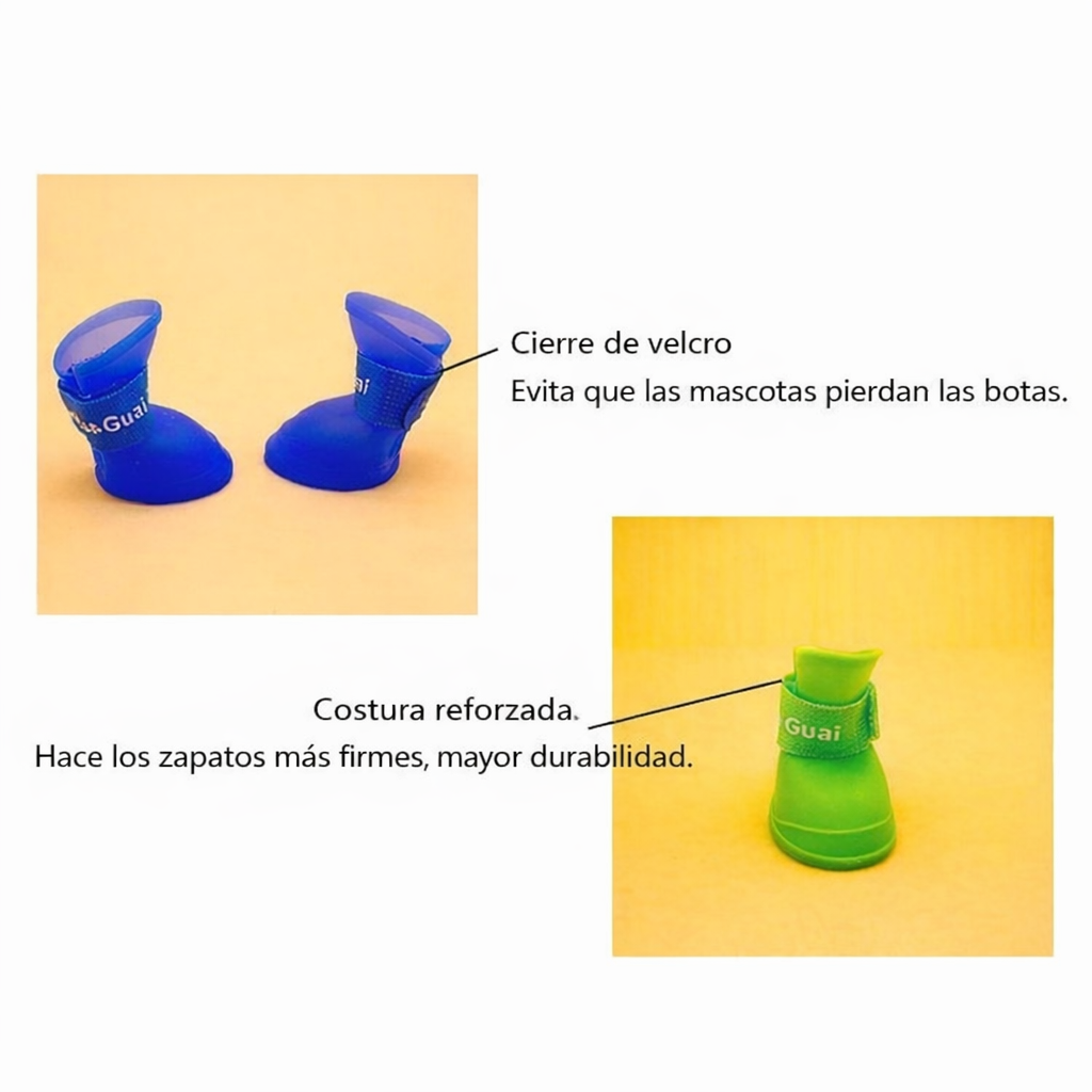 Botas impermeables de silicona