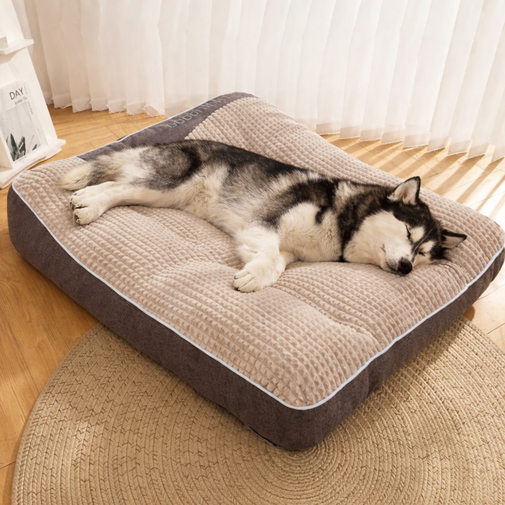Cama antiestrés acolchada perfecta para perros de todos los tamaños